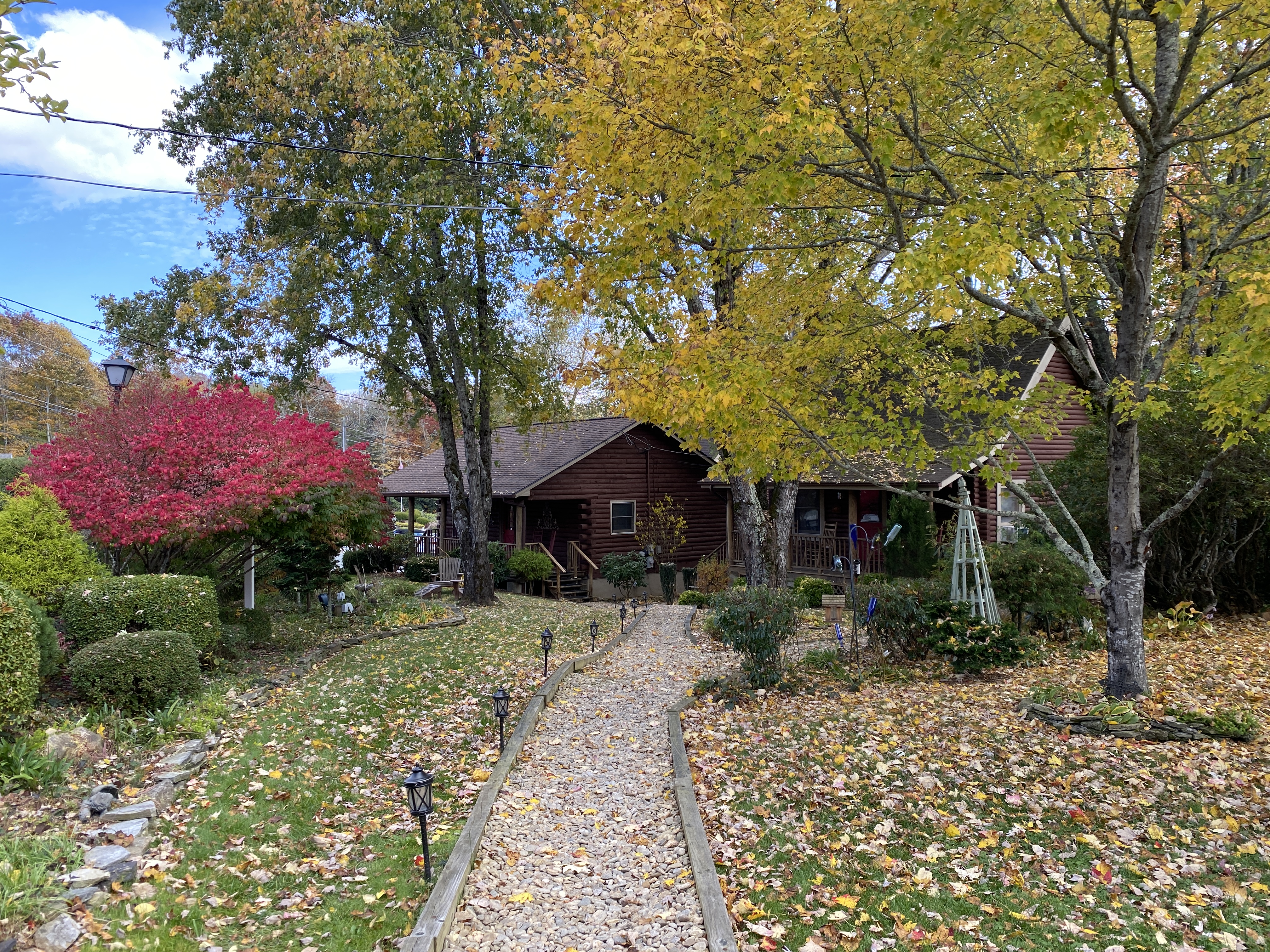 Cabins in the Fall